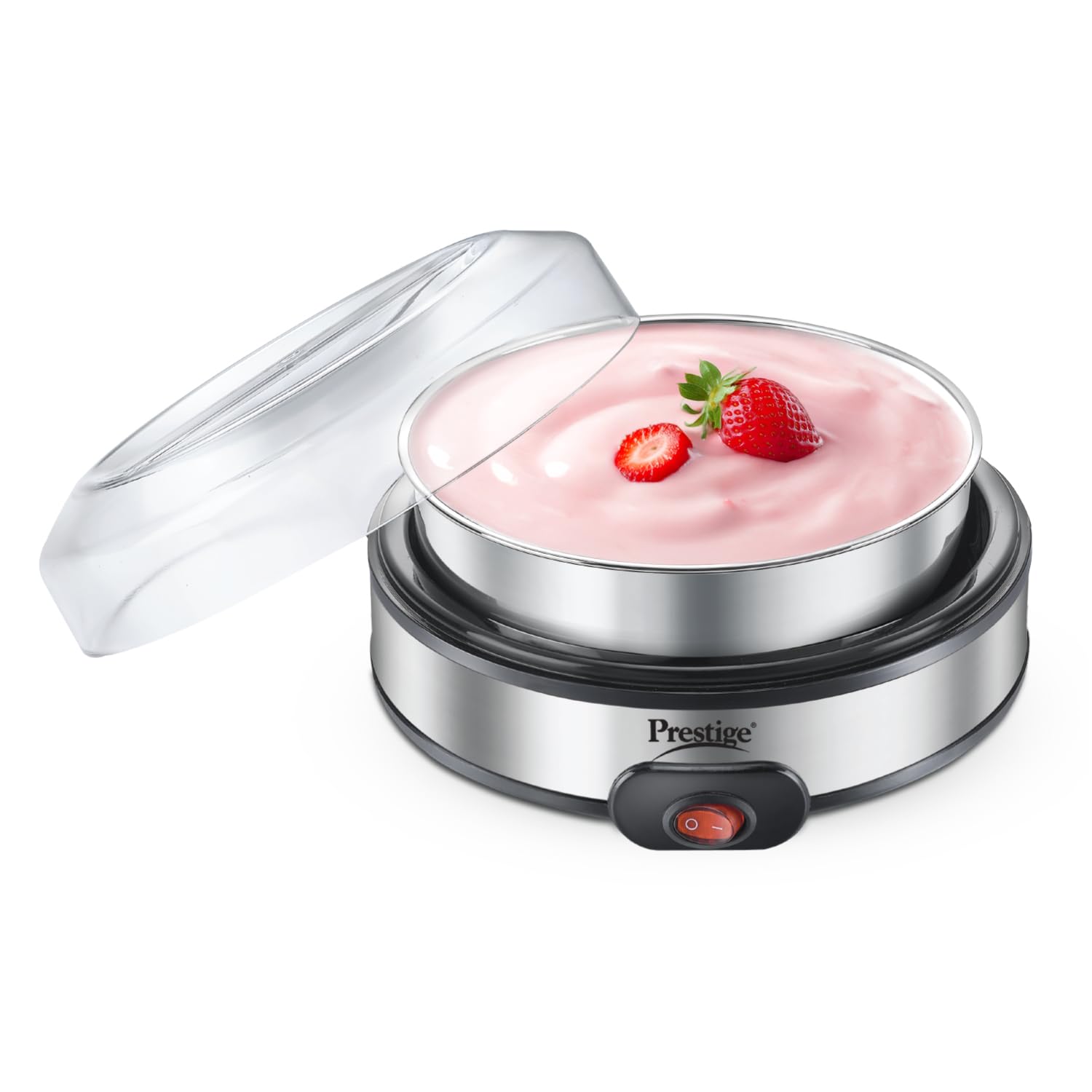 Prestige Electric Yoghurt Maker Review: Stainless Steel Inner Pot, Low Energy Consumption, 360 Degree Uniform Heating | PYM 02