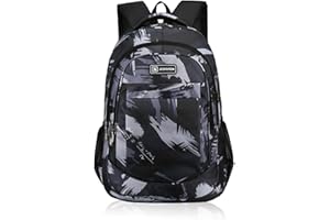 AUEJACKY Kamuflaż plecak szkolny dla chłopców nastolatków plecak chłopcy wodoodporna torba szkolna plecak na laptopa duża torba na książki plecak szkolny dla dzieci