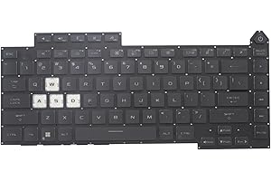 eseegoo New Replacement Laptop Keyboard for ASUS ROG Strix G15 G513 G513Q G513QY G513QM G533 Backlit US