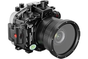 SEA FROGS PourSony a7 RIII Noir 130 pieds/40m caméra sous-Marine Boîtier étanche boîtier Peut être utilisé avec 28-70mm o 90mm lentille