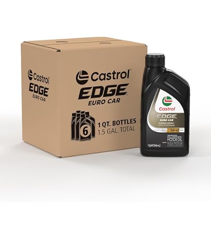 Castrol EDGE 5W-40 A3/B4 (12X1L Bottles) : Buy Online at Best