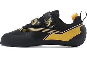 Lockenstab Men's Women's Rock Climbing Shoes - Youth, Boys & Girls Indoor Beginners Entry-Level, Compact, Lightweight Non-Slip for Teenagers and Children