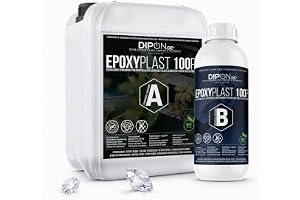 3,0 kg EpoxyPlast 100P epoxiharts 2 K EP trä glasklar laminerat harts epoxy för GFK bord golv terra akvarium formbyggnad UV stabil