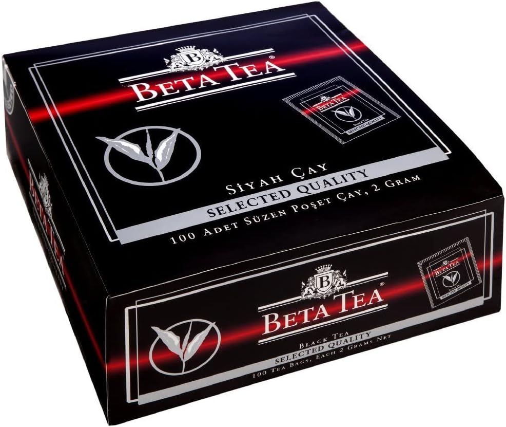 Beta Tea-Selected Quality Bardak Poşet 100 X 2 gr (Seylan Çayı - Ceylon Tea)