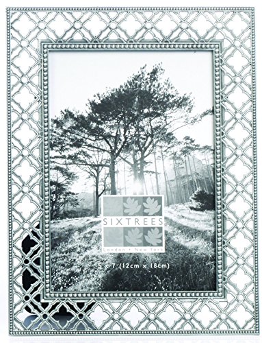 Preisvergleich Produktbild Sixtrees Sasco Bilderrahmen, Metall, antik Zinn
