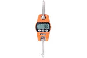 Hyindoor 300KG Hängewaage Elektronische Kranwaage Digitale Zugwaage Wildwaage Crane Maßstab mit Haken