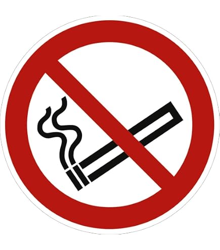 Schild Alu Kraftwagenanlage Feuer Und Rauchen Polizeilich Verboten 250