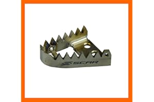 SCAR Titanium Brake Pedal Tip Compatible with KTM SX SXF EXC EXCF SMR FREERIDE 65 85 125 150 200 250 300 350 450 500 03-15