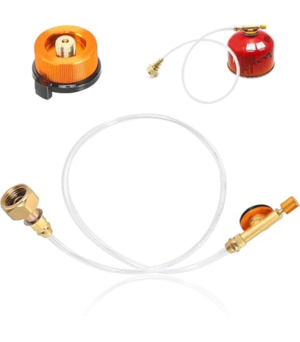 Adaptateur De Bouteille Gaz Pour Camping - Remplissage Sécurisé - Cuivre Et Aluminium - Pour Réchauds