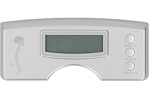 CRYFOKT Escoliómetro Medidor Electrónico de Prueba de Escoliosis de 0-30° Medidor de Medición y Prueba para el Diagnóstico de la Escoliosis de la Columna Vertebral en Adultos, Niños