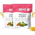 OZiva Protein & Herbs for Women (Mango) to Reduce Body Fat, Manage Weight & Metabolism | Protein Powder for Women with 23g Whey Protein, No Added Sugar, Certified Clean 4 lbs