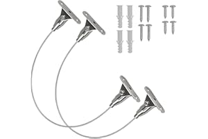 YUNXIASW Cinghie Per Mobili Antiribaltamento Kit Ancoraggi a Parete per Mobili in Metallo Resistente ai Terremoti per Bambini Protezione per Animali Domestici