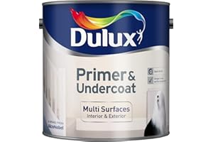 Dulux Primer & Undercoat Paint - 2.5L, White