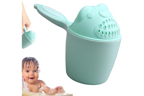 Gobelet De Rinçage Pour Shampoing - Gobelet Réutilisable En Forme D'animal Mignon, Gobelet Portable Pour Le Lavage Des Cheveux De Bébé | Gobelet Créatif Pour Le Rinçage Des Cheveux, Cascade Avec Poign