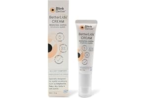 BlinkBetter® Restore Eyelid Cream – 3% Oat Extract & Ceramide Complex – Soothing Hydration & Barrier Support for Dry, Itchy, Red, Sensitive, or Flaky Skin Around the Eyes – All-Day Use – 30ml