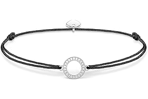 Thomas Sabo Damen Armband Little Secret Kreis Zirkonia 925 Sterling Silber LS010-401-11-L20v