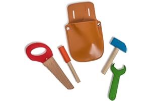 Dress Up America Juego De Herramientas De Madera para Niños