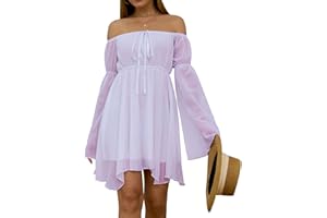 YINGWIN Piratenkostüm Damen Kleider Korsett Damen Chiffonkleid Off Shoulder Kleid