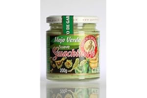 GUACHINERFE Mojo Verde Suave - Milde Würzpaste mit grünem Paprika, 200g
