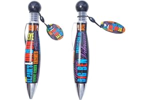 SHOPEWEBB Set of 2 London Places Names Written Pen - UK London Souvenir
