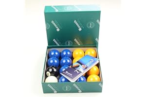 Aramith Yellow and Blue 50.8 mm Billiard or Pool Balls