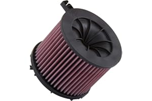 K&N E-0648 Engine Air Filter: High Performance, Premium, Washable, Replacement Filter: Compatible with 2015-2021 AUDI ,Red (A4, A4 Quattro, A5, A5 Quattro, A5 Sportback, Q5 II),