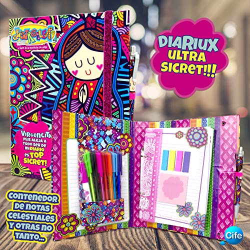 Virgencita 41704 Ultra Secreto Diario con Bolso Cool