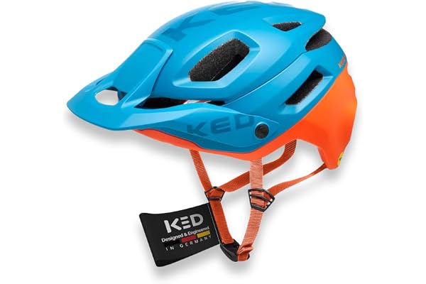 Ked Pector ME1 Casque de vélo de VTT Gris pétrole/Orange 2022