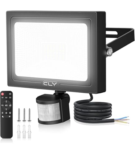 Faretto LED Esterno GRIFEMA 20W Con Sensore Movimento - 2200LM, IP66, Luce Bianca Fredda 6500K Per Giardino - Foto 13