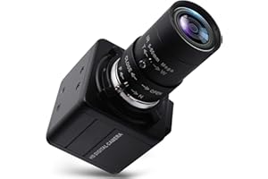 Svpro USB Cámara Web Varifocal 5-50mm Lens 8Megapixel (1/3.2 '') IMX179 Windows, Android, Linux Raspberry pi cámara 8mp Mini USB Cámara(SV-USB8MP02G-MFV(5-50mm))