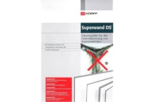 Korff Superwand DS Dämmplatte Dicke 10mm, 10 qm Isolierung