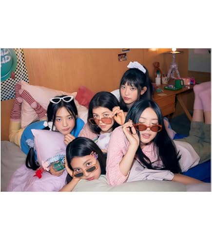 NewJeans Posters with Stickers | K-pop South Korean Girl Group