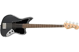 FENDER Squier Affinity Series Jaguar Bass H LRL Charcoal Frost Metallic