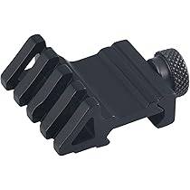 Puntatore Laser Per Fucile Cannocchiale Angolare 45° Con Montatura Picatinny/Weaver - Per Fucili, Offset Laterale, Lenti Da 20 Mm, Impermeabile Accessorio Caccia - Foto 11