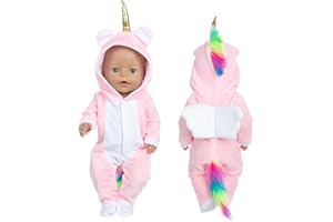 YITULOU Ropa de Muñecos para Muñecas Bebé 35-43 cm, Ropa para Muñecas Bebé 14-18 Inch para Niños y Niñas, Accesorios para Muñeca(no muñecas)