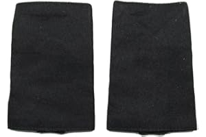 Uniform Store London Epaulette Slider Plain Sold Pair Black Epaulettes Sold Pair R1625