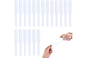 UWOBEFO 400 Piezas Papel de Perfume, Probador de Fragancias, Papel de Prueba de Perfumes, Tiras de Papel de Perfume, Papel para Aromaterapia, Papel Probador Prueba, para Aromaterapia de Perfume de Aceite