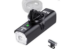 towild CL600/CL900 Luz Bicicleta, 600/900 Lúmenes Inteligente Luces Delantera Bicicleta LED para Desplazamiento, Recargable Impermeable IPX6 para Conducción Nocturna, 2000/2600 mAh
