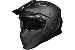 Black Street Fighter Open Face Motorcycle Helmet ECE 22.06 Approved Urban Streetfighter Biker Crash Lid for Men Women