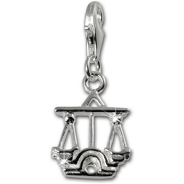 Ciondolo Mini Charm Segno Zodiacale Acquario In Argento | Charms Horoscope