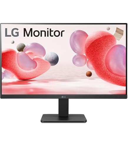LG 24MP400-B 24” Full HD (1920 x 1080) IPS Display with 3-Side