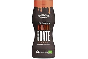 Organic Medjool Date Syrup 400g - Made from 100% Organic Jordanian River Medjool Dates - by Pepperwood Organics