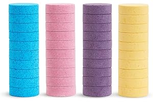 Munchkin Colour Buddies Baby Bath Bombs 40 colours refill | Baby Bath Toys & Shower Toys for Children | Moisturising Formula | Colour Changing Kids Toys | Pack of 40