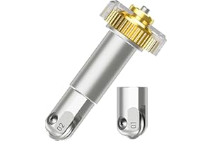 UTNVBTR Scoring Wheel Combo Pack Tool, Scoring Wheel Compatible with Cricut Maker Machine, Single Scoring Wheel Tip+Double Scoring Wheel Tip and Quickswap Drive Housing,for Making Cards,3D Home Decor Etc