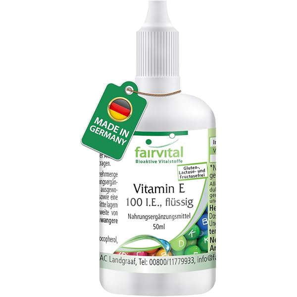 Reines Vitamin E-Öl – 160.800 I.E., D-Alpha-Tocopherol, Ohne Zusätze, Für Haut & DIY