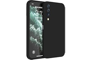 Topme Cover per Samsung Galaxy A50 / A50S / A30S (6.4" Inches) Custodia Case, Protezione Della Pelle Della Custodia in Silicone Tpu - Nero