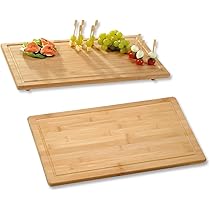 Khay trà tre tự nhiên KT01 Kích Thước 48 x 28 x 4 cm - KT01 48 x 28 x