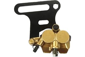 Ahvqevn Staffa Pinza Freno Posteriore Idraulico Un Doppio Pistoncino per Moto da 125Cc 140Cc Pit Dirt Bike