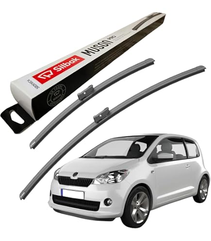 HEYNER TERGICRISTALLO SUPER FLAT Per Kia Sportage (2004-2010) | Set Anteriore 2 Pezzi | Parabrezza Premium Silenzioso, Facile Da Montare