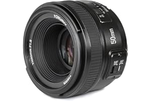 YONGNUO YN50mm F1.8N Grande Apertura Auto Focus AF MF lente per Fotocamera Nikon DSLR